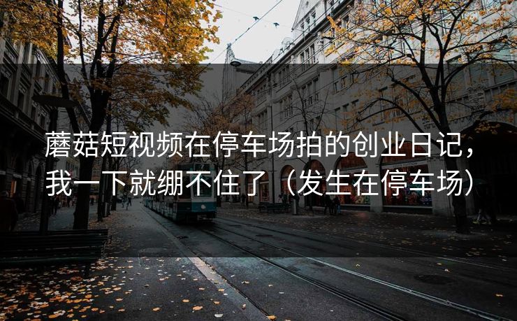 蘑菇短视频在停车场拍的创业日记,我一下就绷不住了(发生在停车场) 第1张 蘑菇短视频在停车场拍的创业日记,我一下就绷不住了(发生在停车场) 第1张